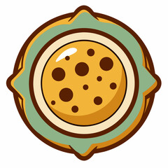 Cookies Shop Logo Vector Illustration