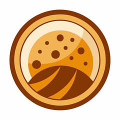 Cookies Shop Logo Vector Illustration