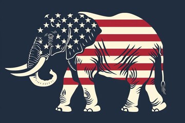 The elephant is the symbol of the Republican Party