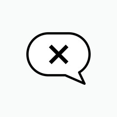 Delete Icon. Erase Symbol - Vector.