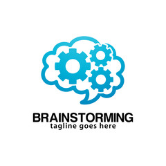 Creative Brainstorming logo design template
