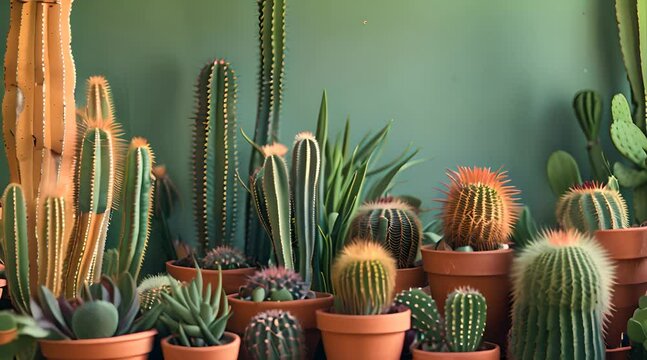 cactus tree in a pot