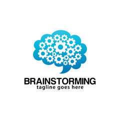 Creative Brainstorming logo design template