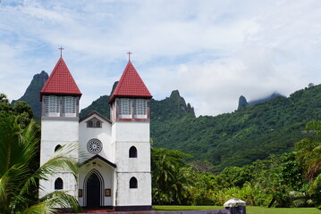 Eglise de la Sainte Famille Church - Moorea Island