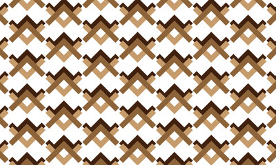 abstract simple monochrome geometric brown shape pattern.