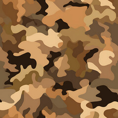 Fototapeta premium Camouflage digital art seamless pattern, the design for apply a variety of graphic works