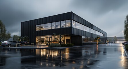 a building with a lot of windows