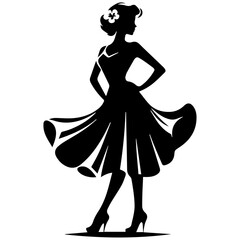 Elegant Portrait of a Beautiful Woman, Perfect for Fashion and Beauty Projects