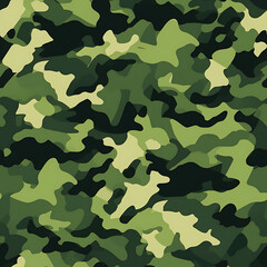 Fototapeta premium Camouflage digital art seamless pattern, the design for apply a variety of graphic works