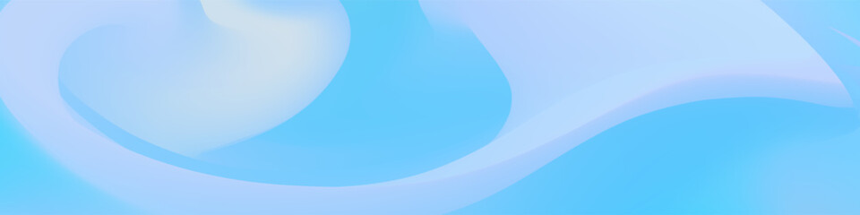Create eye catching designs with the stunning smooth white and blue abstract mesh blur banner. Ideal for promotions, social media, brochures, and presentations