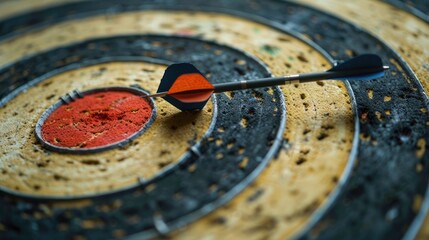 Arrow in the center of the target, Right on target on the first try, Advertising, marketing and targeting, Research, data analysis, and insights, High effectiveness, aesthetic look