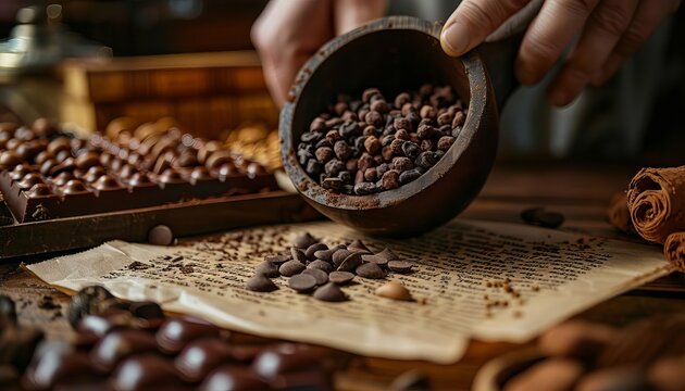 A detective mystery party where clues are hidden inside chocolate candies