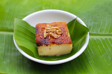 Thai custard cake, Custard pudding