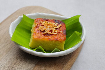 Thai custard cake, Custard pudding