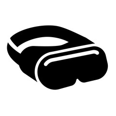 vr glasses glyph icon