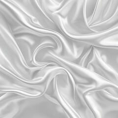 Obraz premium White silk fabric texture luxurious background