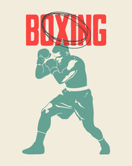 Boxing Vector Art, Illustration and Graphic