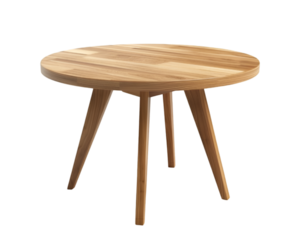 Wooden table interior design concept
