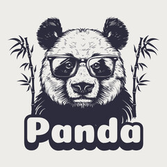 Panda Vector Art, Illustration and Graphic
