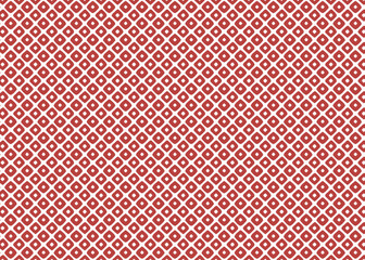 手書きの日本の伝統文様、鹿の子のパターン、和柄