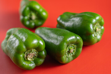 ピーマン 美味しそうな新鮮な野菜