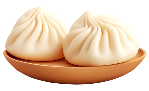 stuffed Pork buns, Pork buns, buns, Dim Sum, Chinese food Asian food, PNG file, isolated background.
