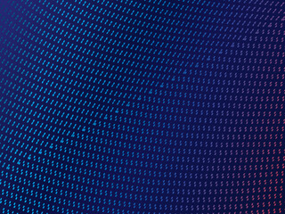 Abstract Waving Particle Technology Background Design. Abstract wave moving point flow particles, high tech and big data background design for brochure, flyer, magazine, business card, banner, etc.