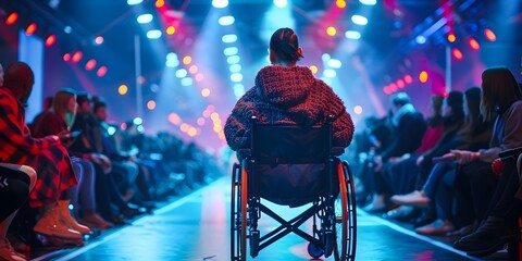 Inclusive Fashion Show Celebrates Adaptive Clothing Designs for People with Disabilities Highlighting Diversity Accessibility and Style on the Runway