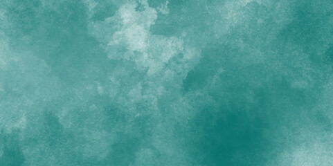 Watercolor abstract wet hand drawn green or blue grunge texture, Pastel blue background with watercolor paint and grunge effect, grainy abstract Light green pastel concrete texture.