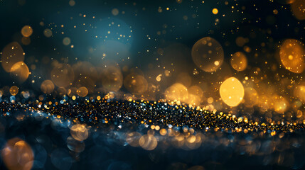 abstract glittering lights in the background