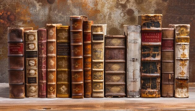 Represent a library archive containing a vast collection of vintage books and manuscripts, each one a treasure trove of historical knowledge