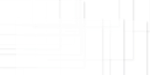 White paper square sheet. Architecture concept business gallery. Banner art blank pattern. 