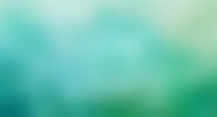 Noisy color gradient background grainy cyan white beige abstract poster banner backdrop design