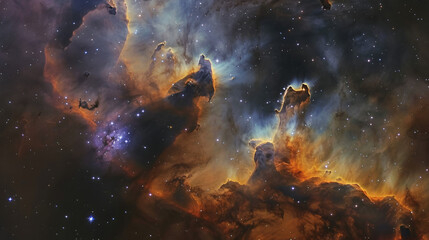 Obraz premium deep into space