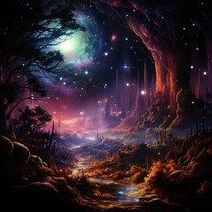 Fototapeta premium Background Wallpaper of Creative Manipulation