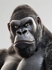 Fototapeta premium portrait gorilla