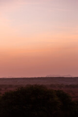 Sunrise in the mountains, Boa Vista, Cape Verde