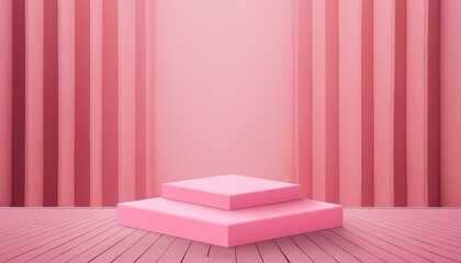 Pedestal Perfection: Stage Showcase Elevates Cosmetic Products