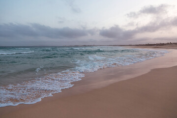 Beach Praia de Chaves in the morning, Boa Vista, Cape Verde