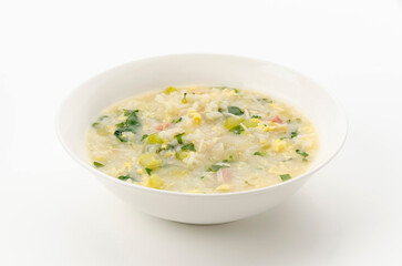 残り物野菜でおじや