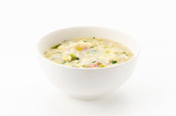 残り物野菜でおじや