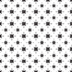 Pattern vector black and white