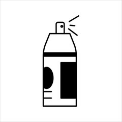 Spray icon in vector. Logotype