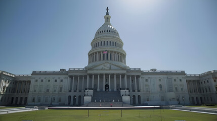 Fototapeta premium Washington, DC's United States Capitol Building