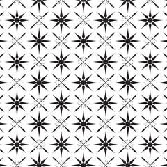 Geometric of seamless gray and white pattern