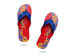 eva flip-flop or slippers isolated