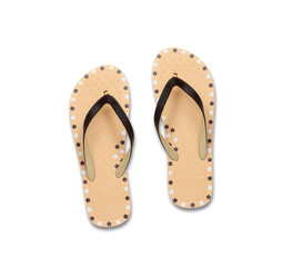 eva flip-flop or slippers isolated
