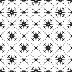 Geometric of seamless gray and white pattern