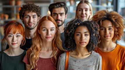 Obraz premium Group of People Standing Together