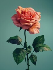 Exquisite 3D Render of Roses Clipart